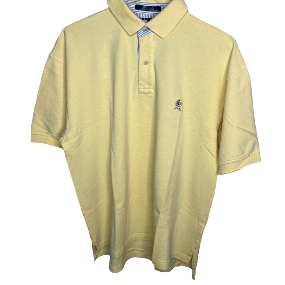 Yellow Tommy Hilfiger Polo Shirt